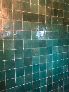Bordeaux-Réalisation d'une salle de bains avec douche italienne en carreaux marocains Zelliges et béton ciré - 5